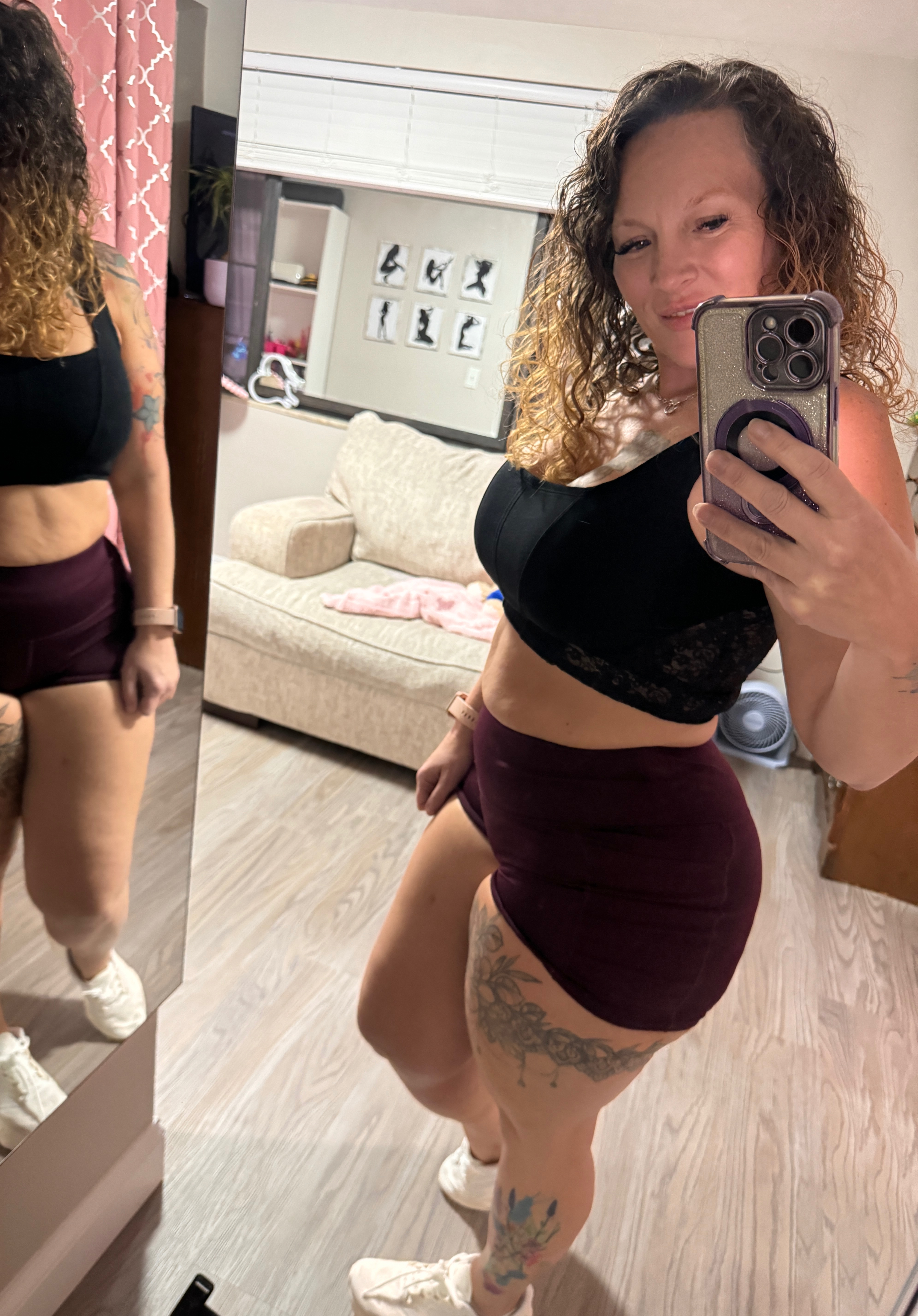 Broncocutie - Do you like this purple lingerie - ManyVids