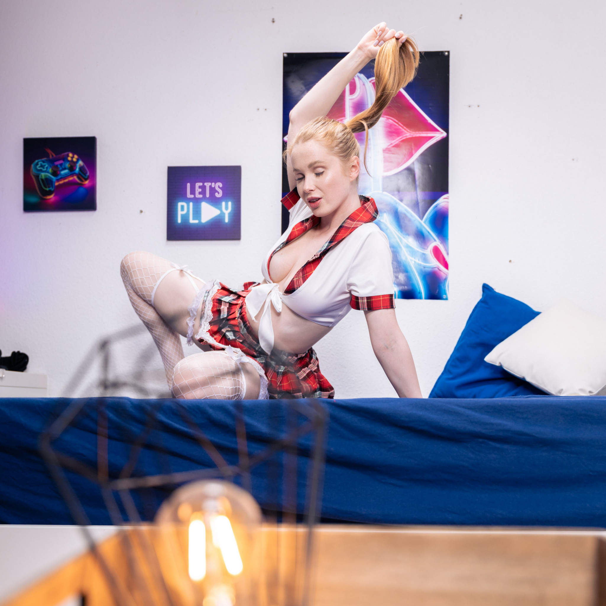 Arielka dresses in uniform