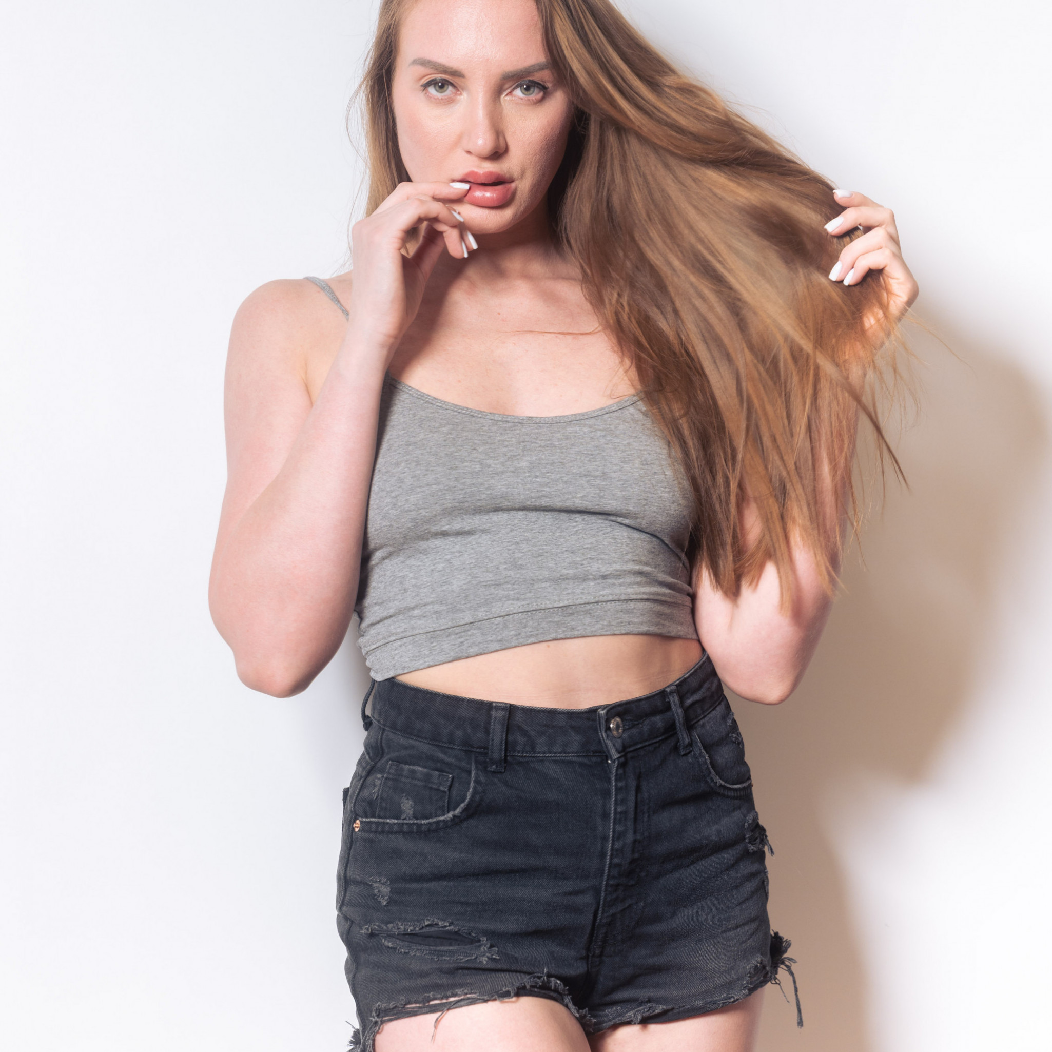 Julia Maze just minutes before her shooting