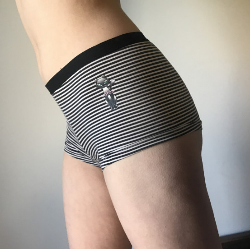 Striped panties