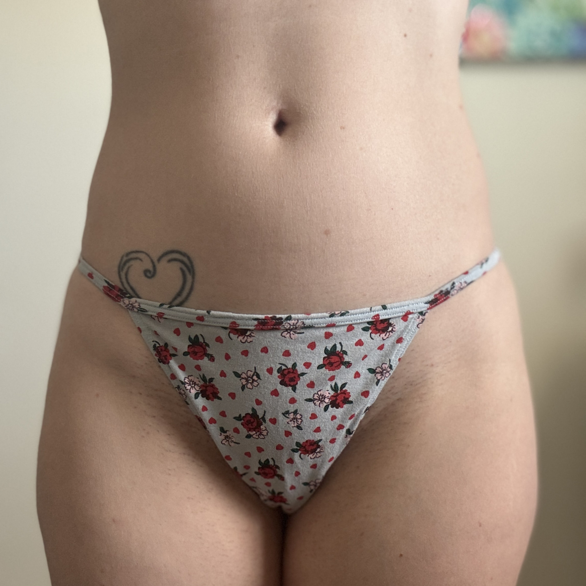 String Thong Cotton Panty