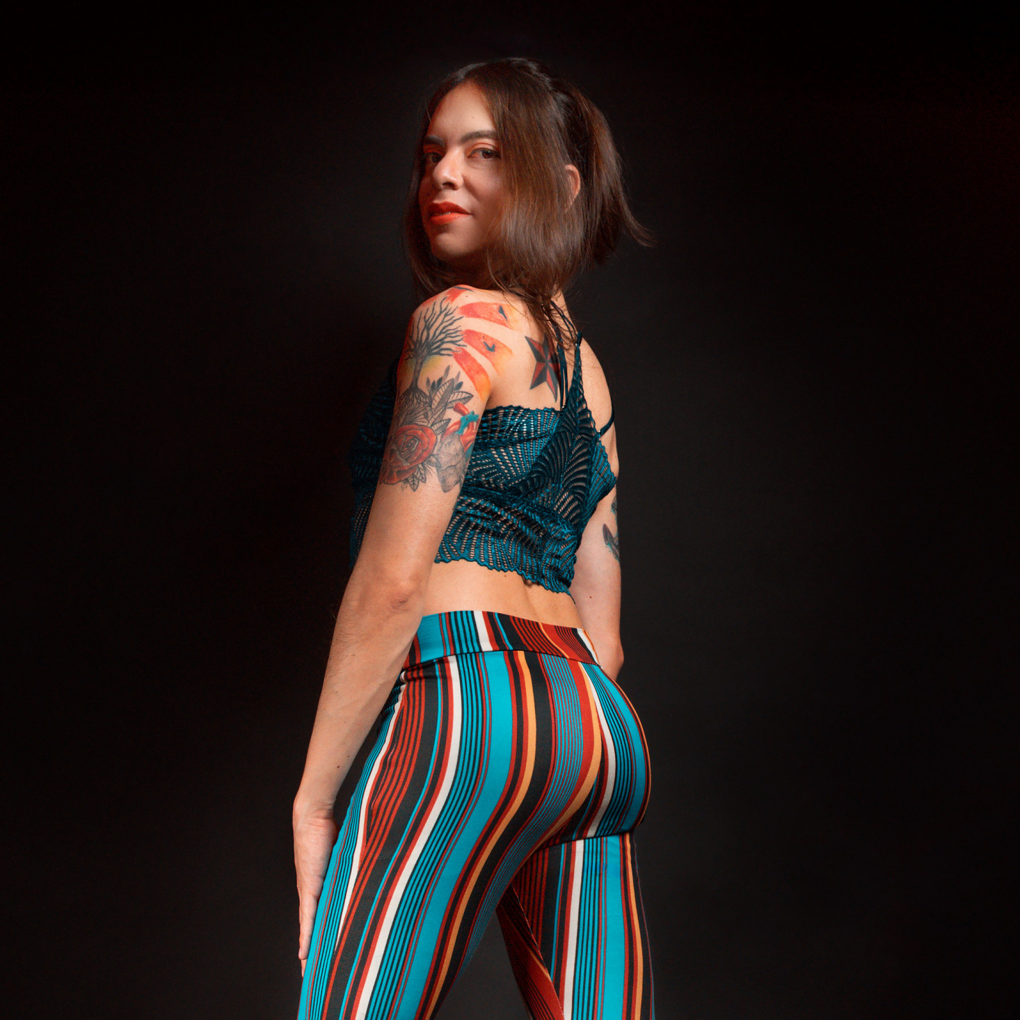 Boho outfit photoshoot