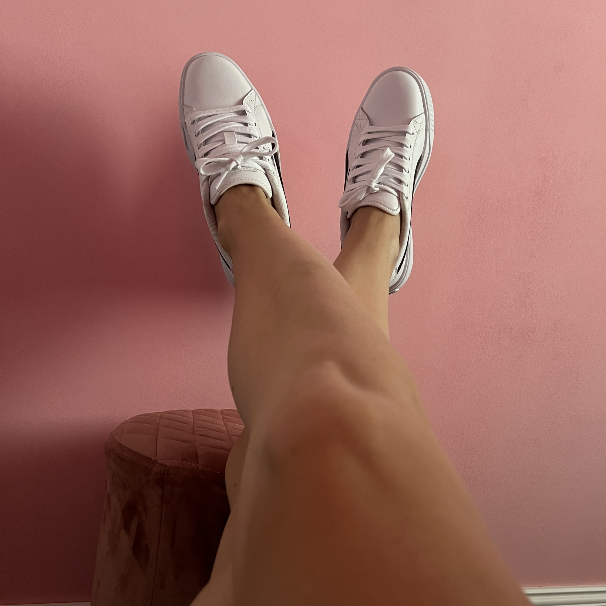 White Puma Sneakers