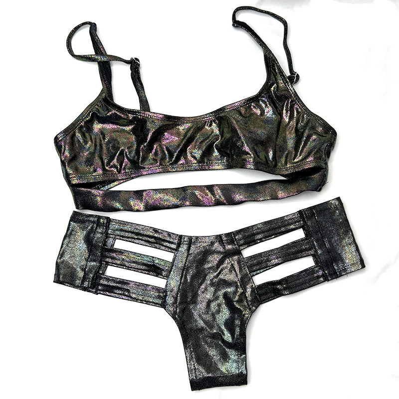 Oil Slick Holographic Ravewear Set