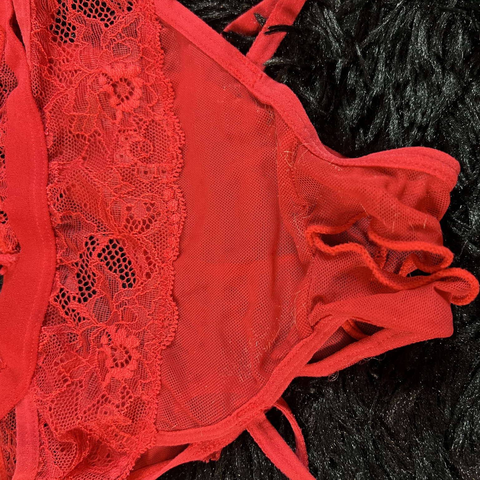 My First Pair Of Crotchless Panties
