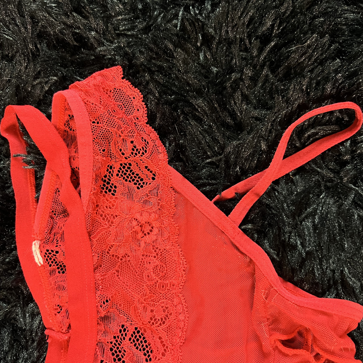 My First Pair Of Crotchless Panties