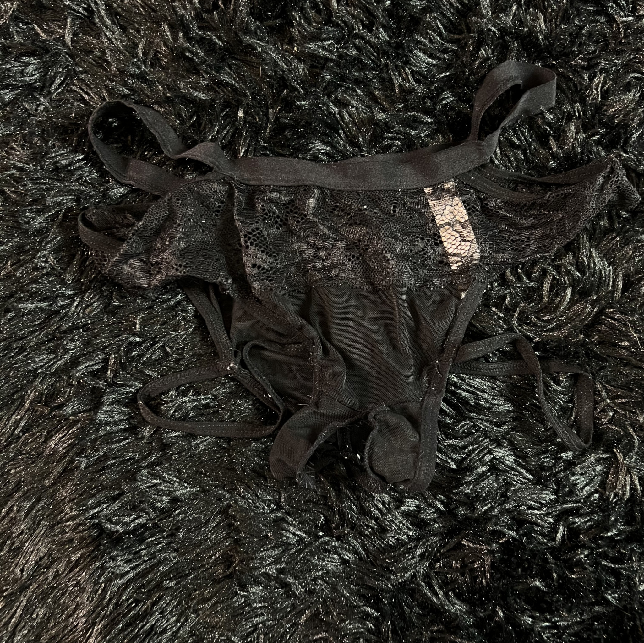 My First Pair Of Crotchless Panties