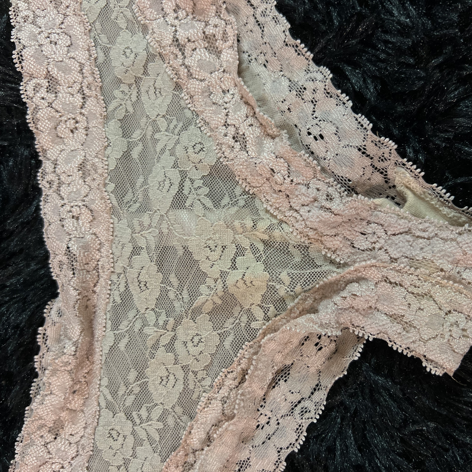 Lace Cheeky Panties Size Small