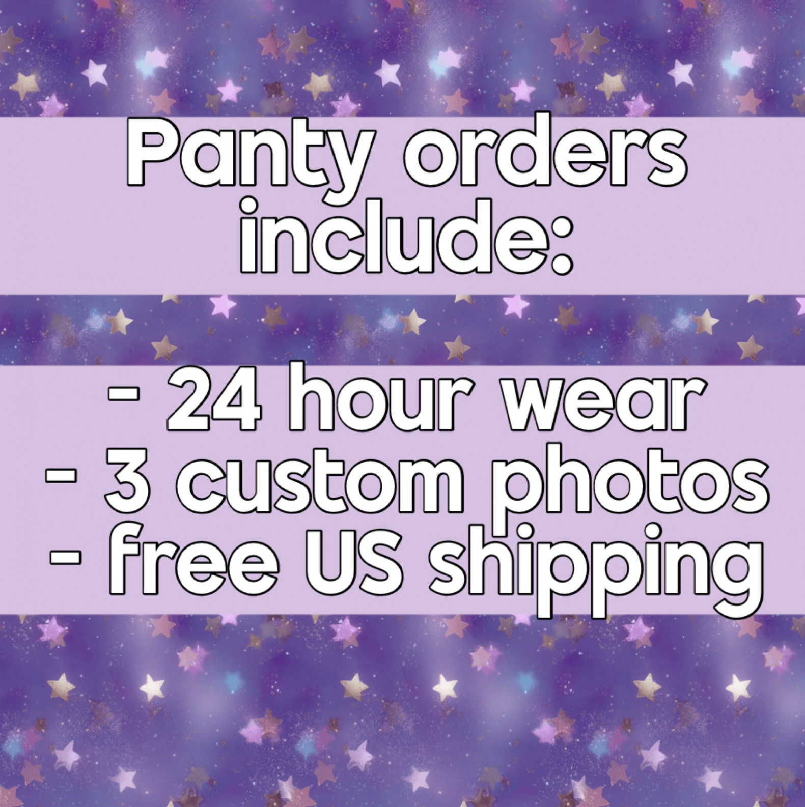 Purple Stretchy Panties