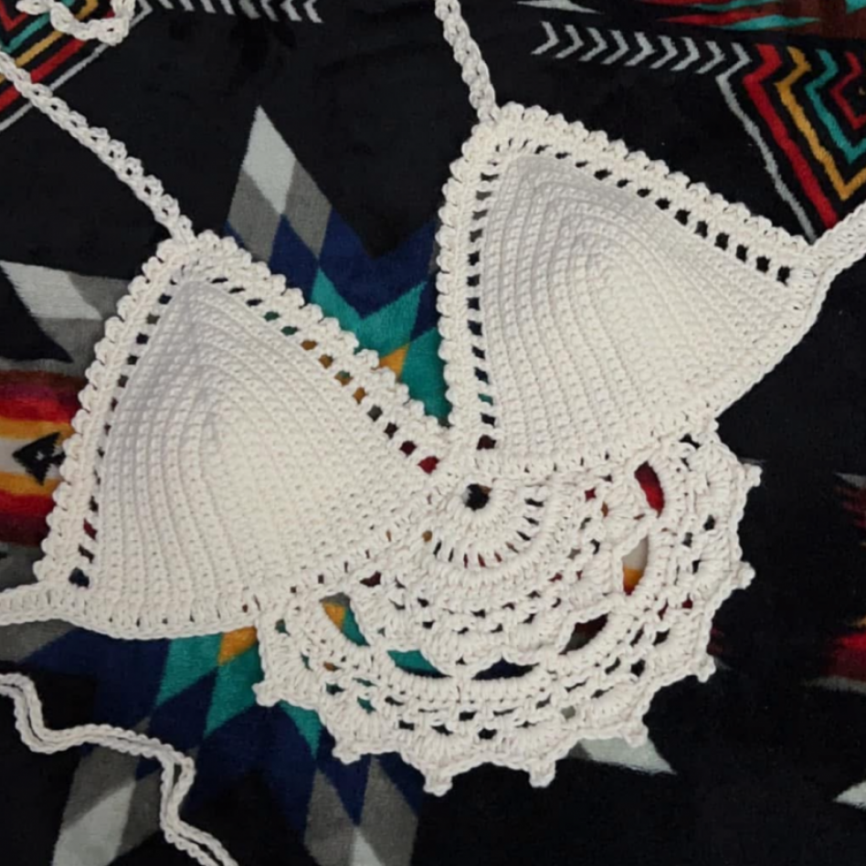 Crotchet bikini tops