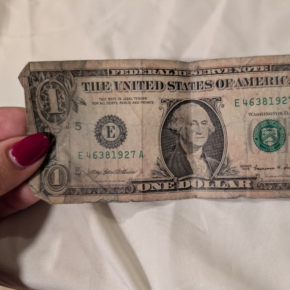 One old US dollar