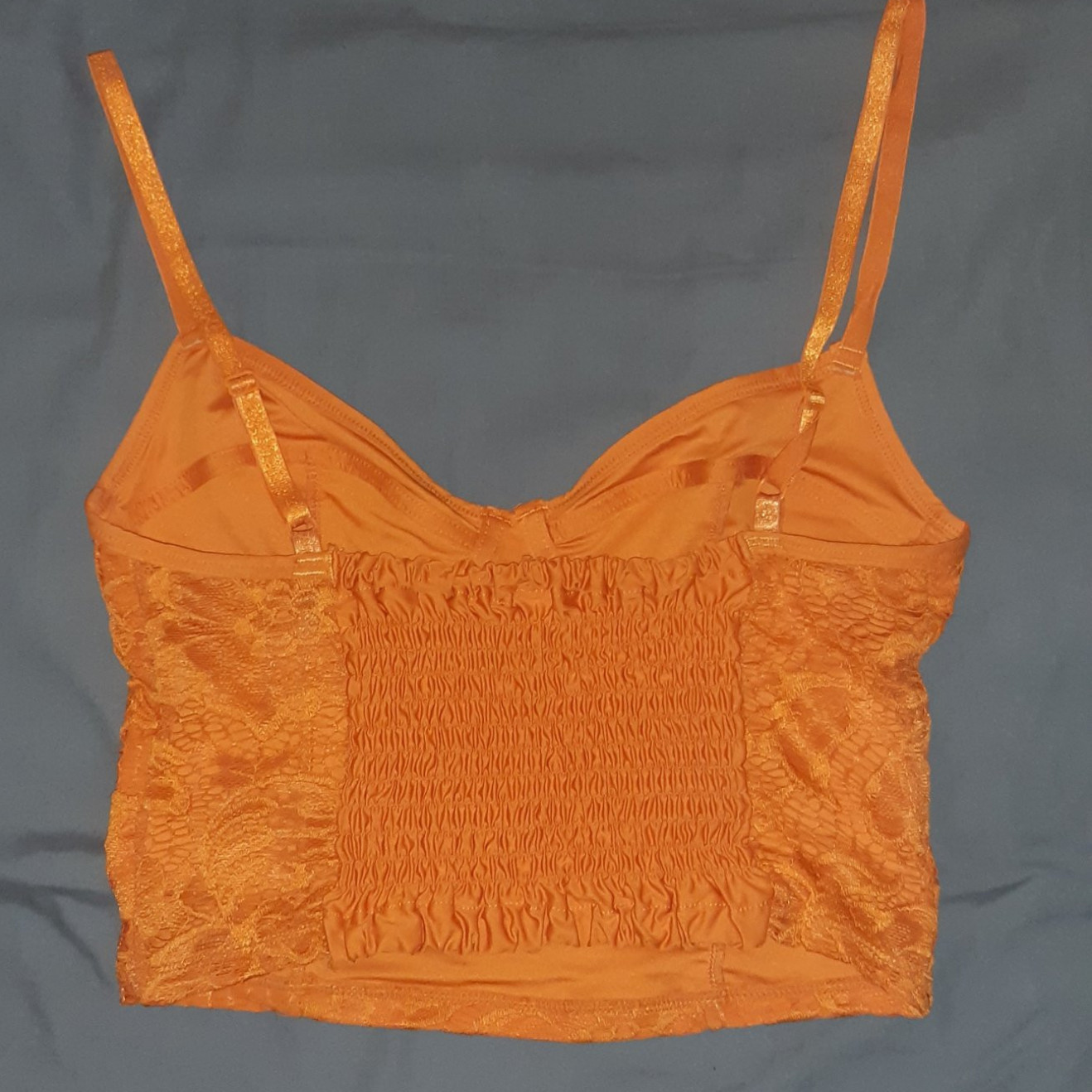 Orange bralette