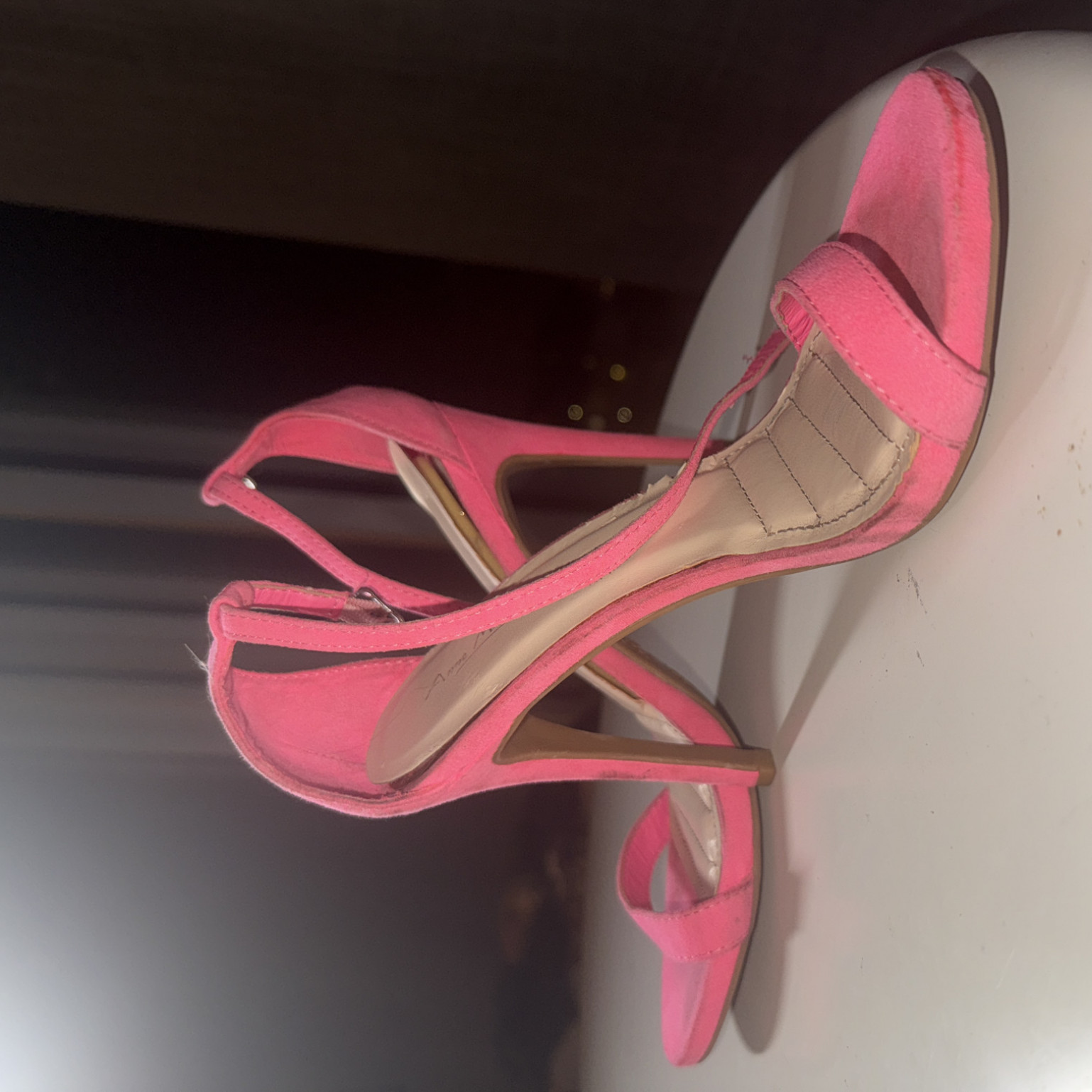 Pink Heels WELL USED Worn in Iconic Scenes