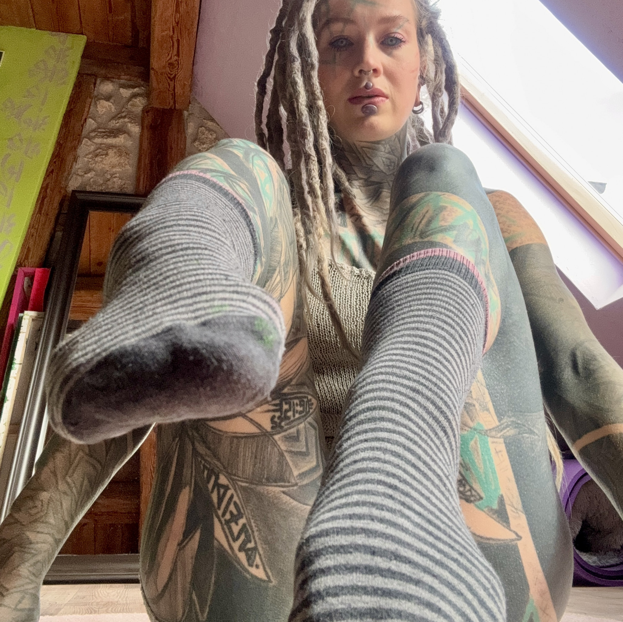 WORN SOCKS