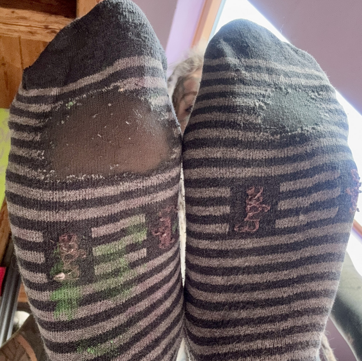 WORN SOCKS