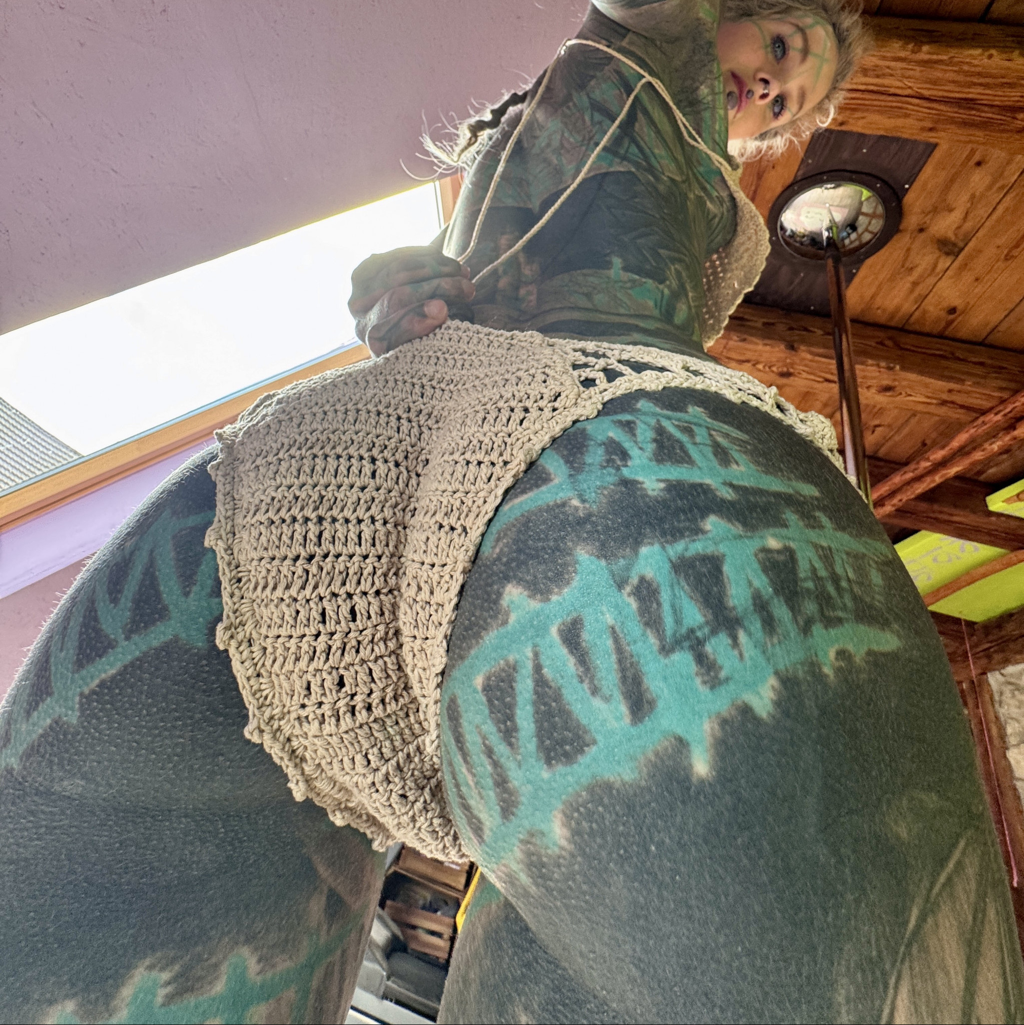 Used croched bikini