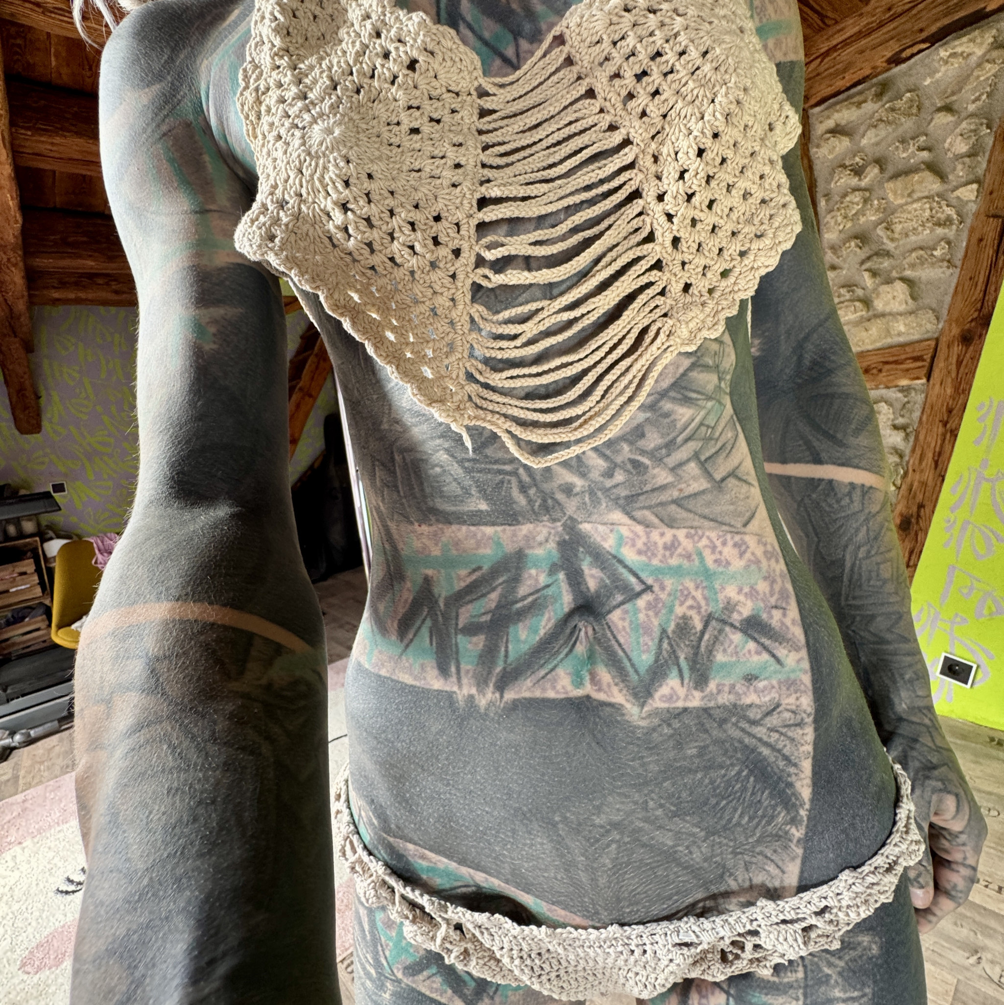 Used croched bikini