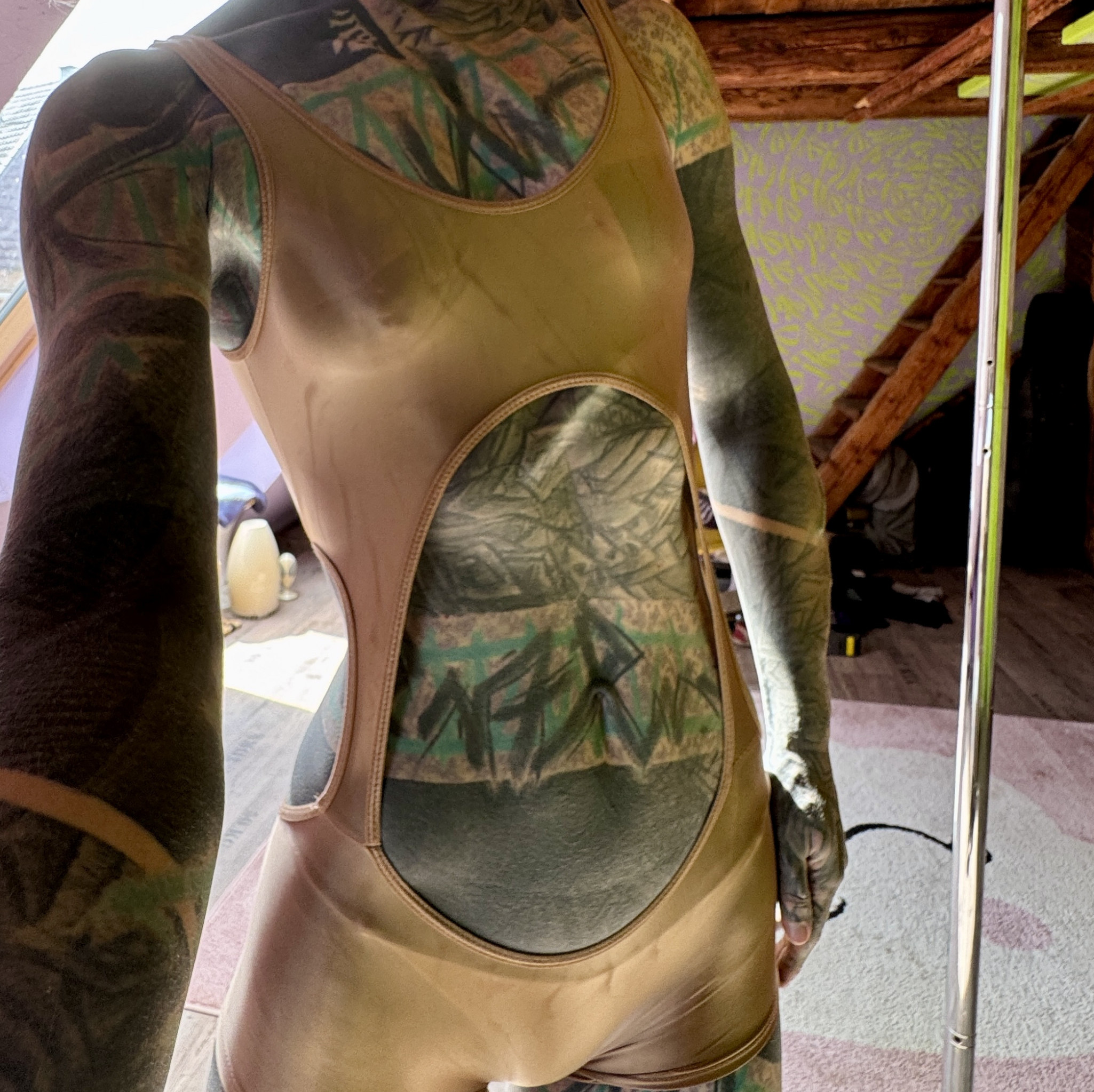 SPANDEX BODY sports fetish kink
