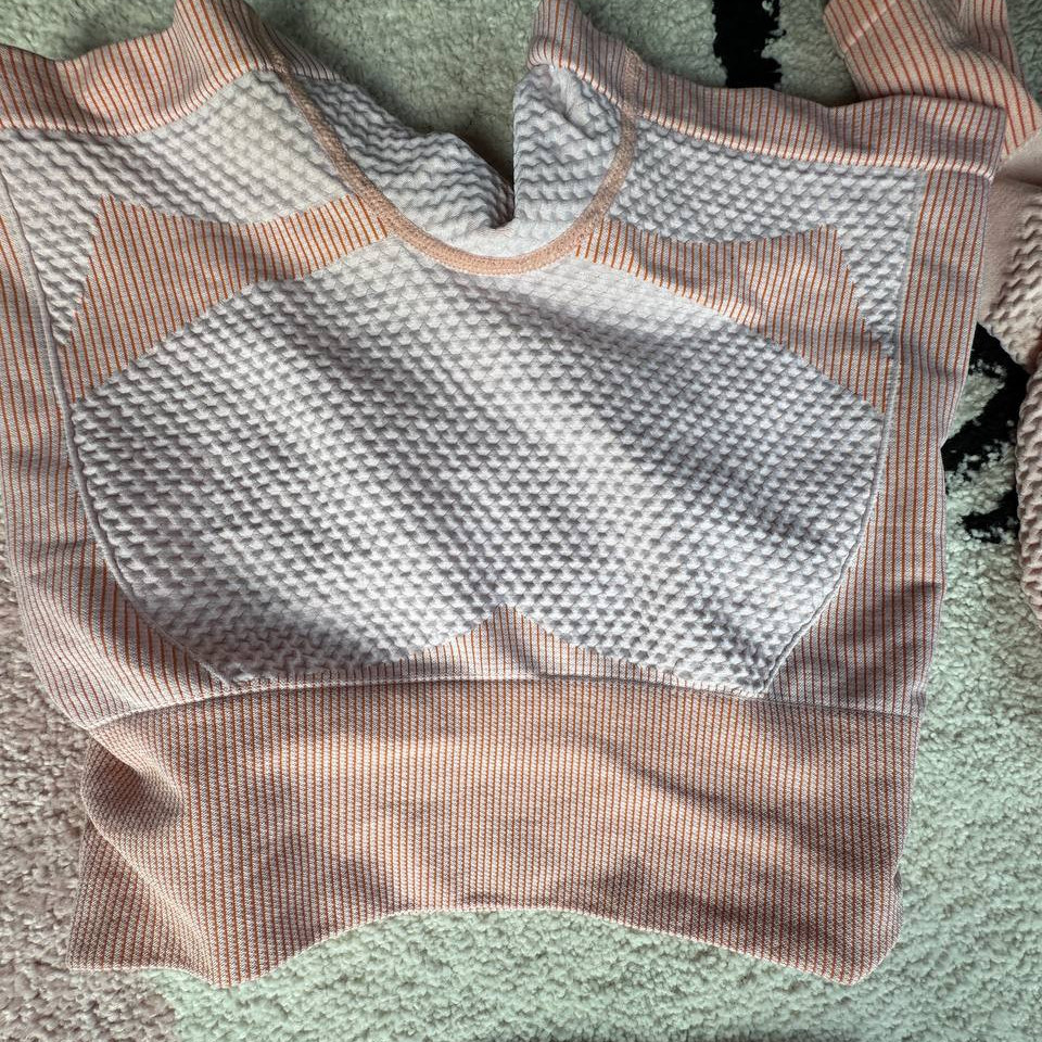 Worn gym set yoga outfit sport