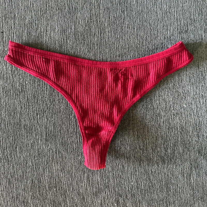 Passionate Red Thong