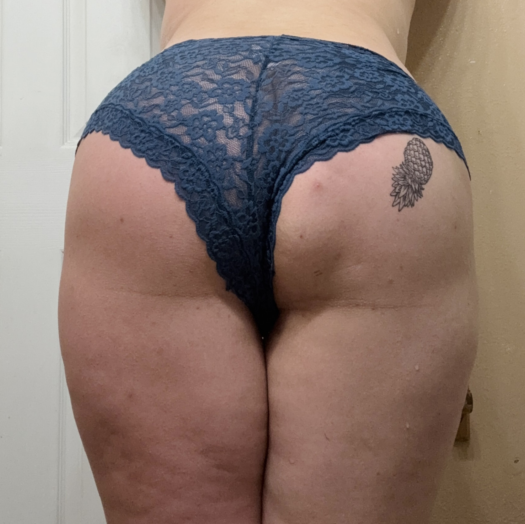 Blue Cheeky VS panties