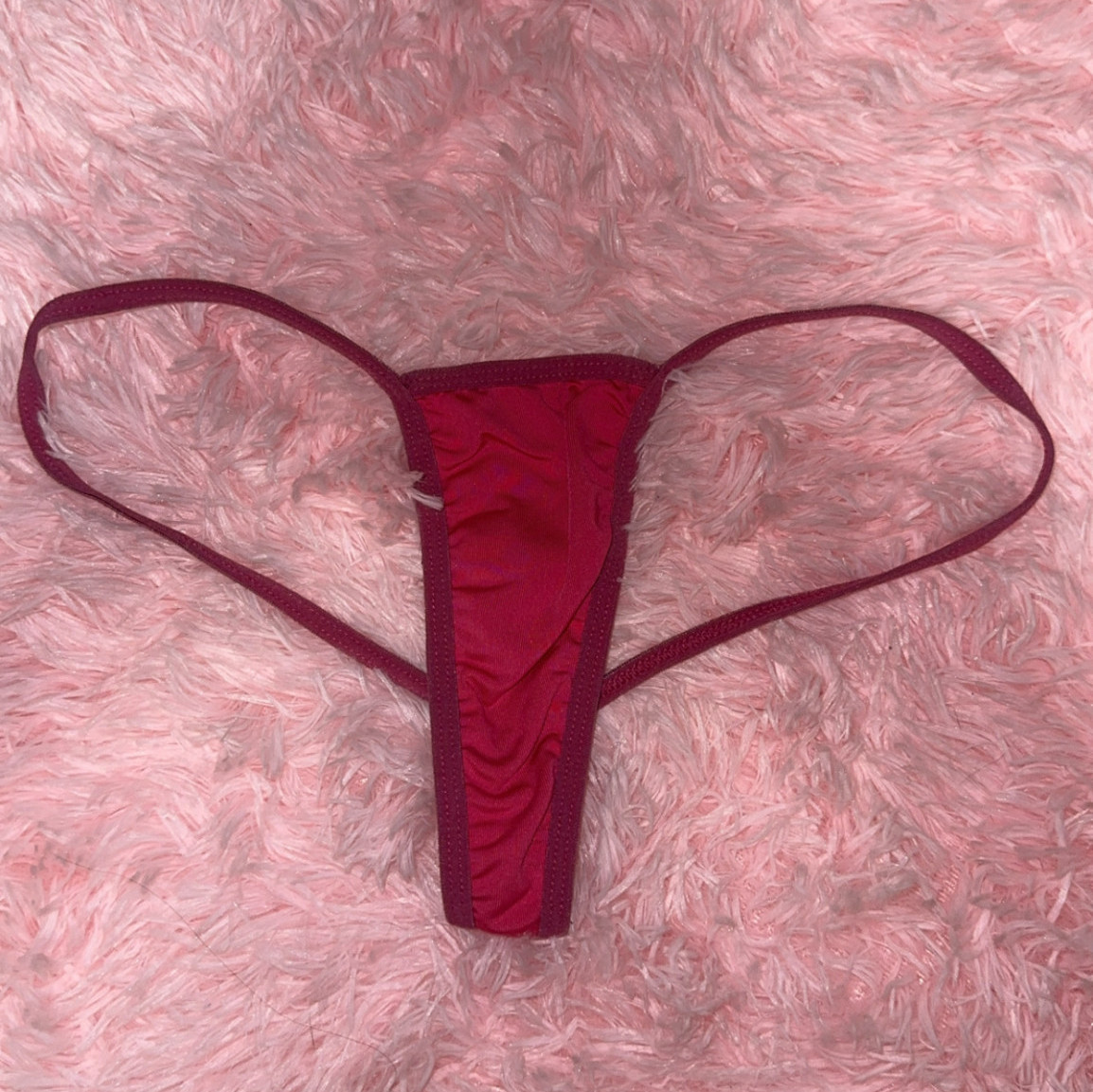 Pink G string thong