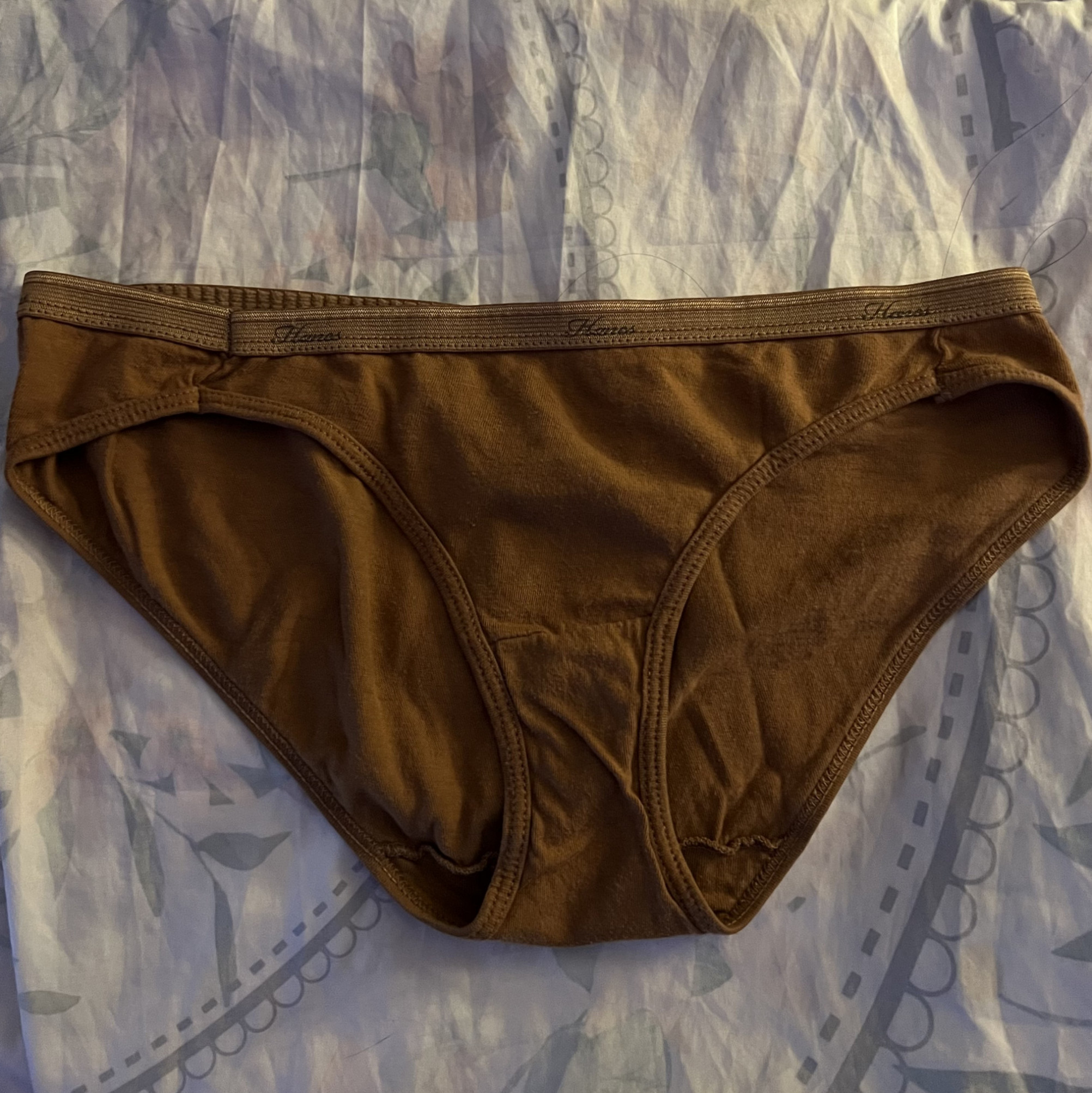 My innocent tan brown panty