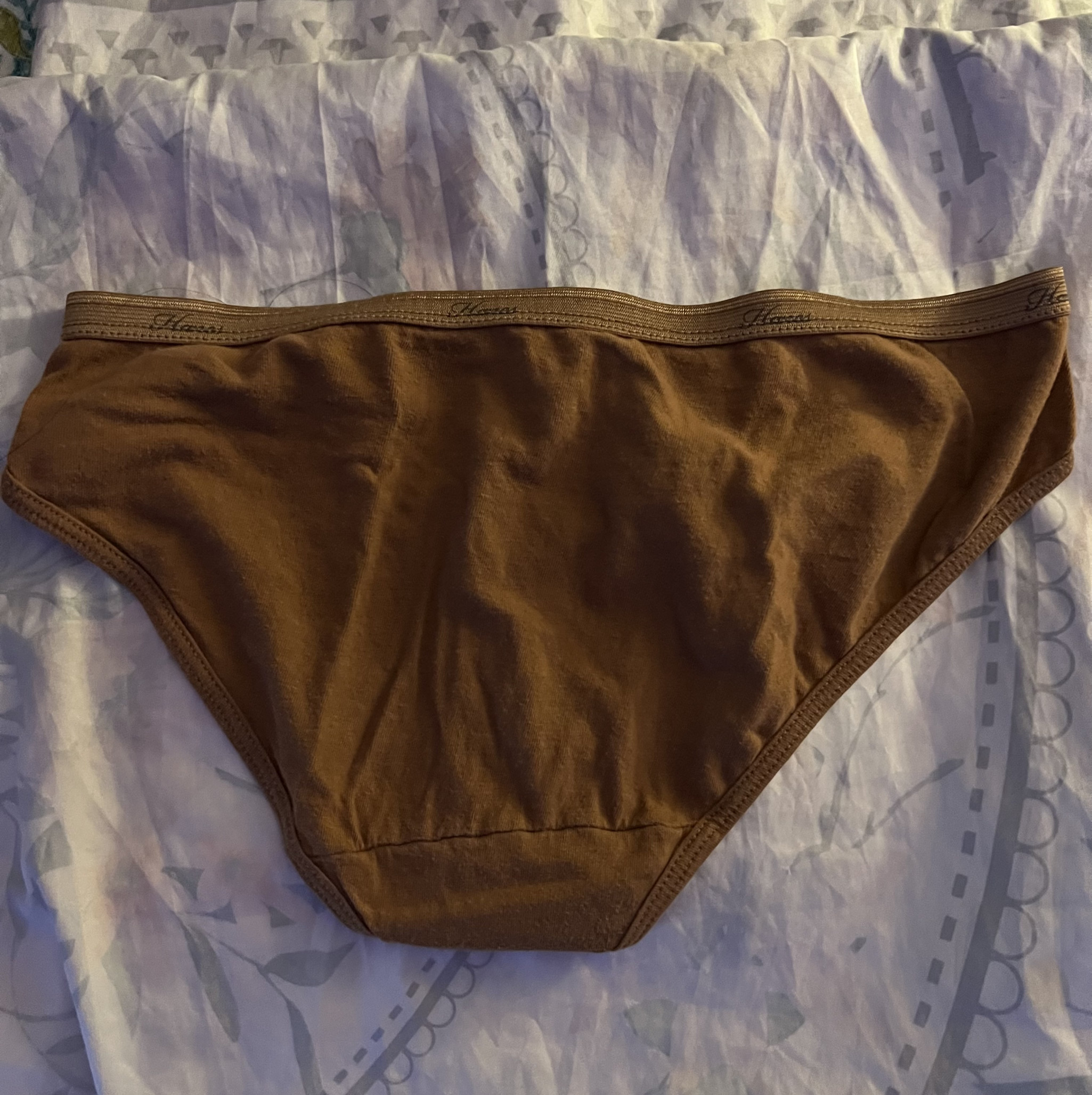 My innocent tan brown panty