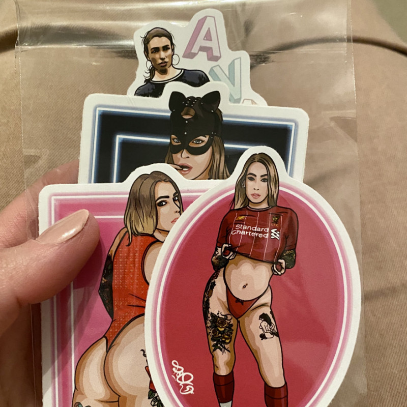 Ava Austen Sticker pack!