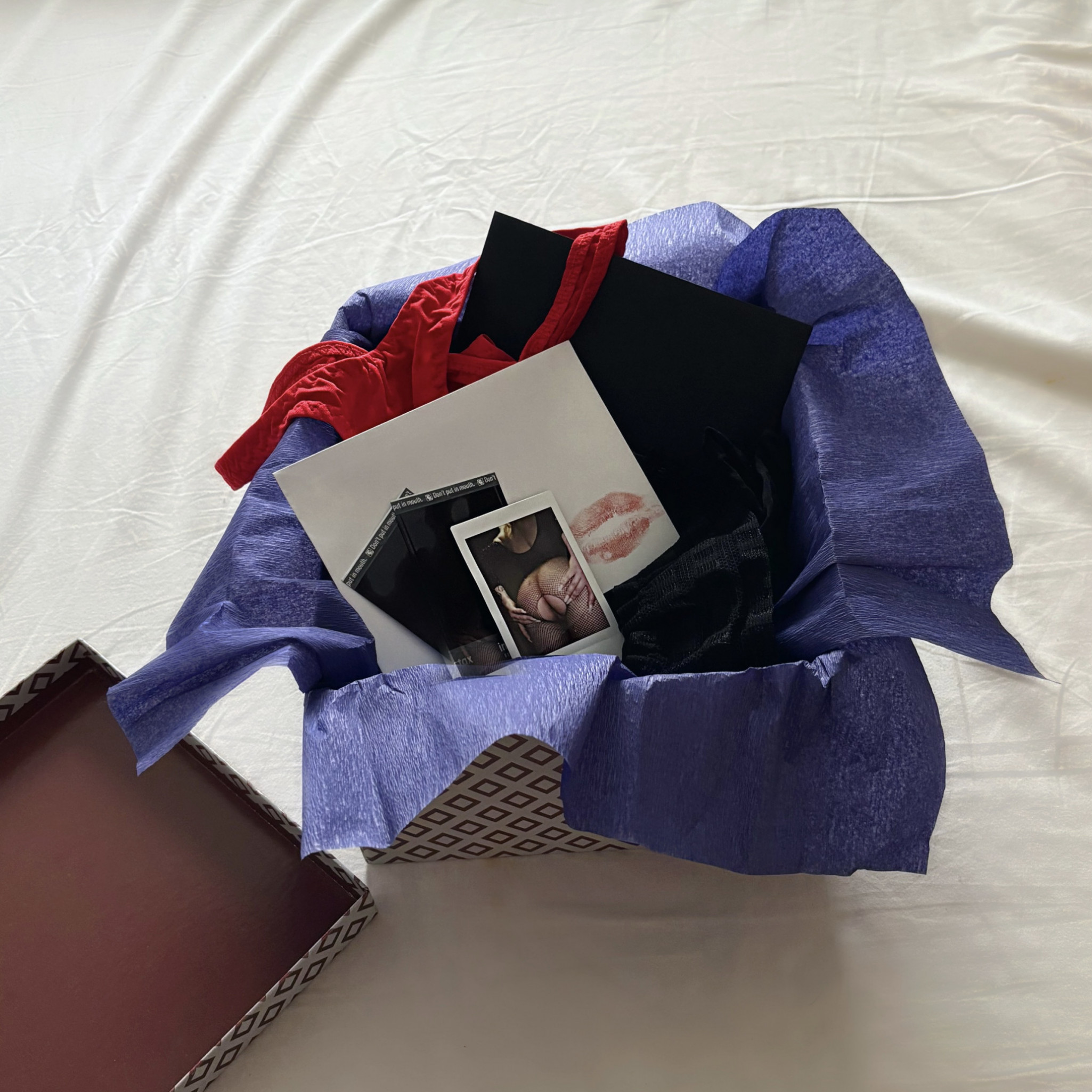 Sexy Care Package With Panties Polaroids And More