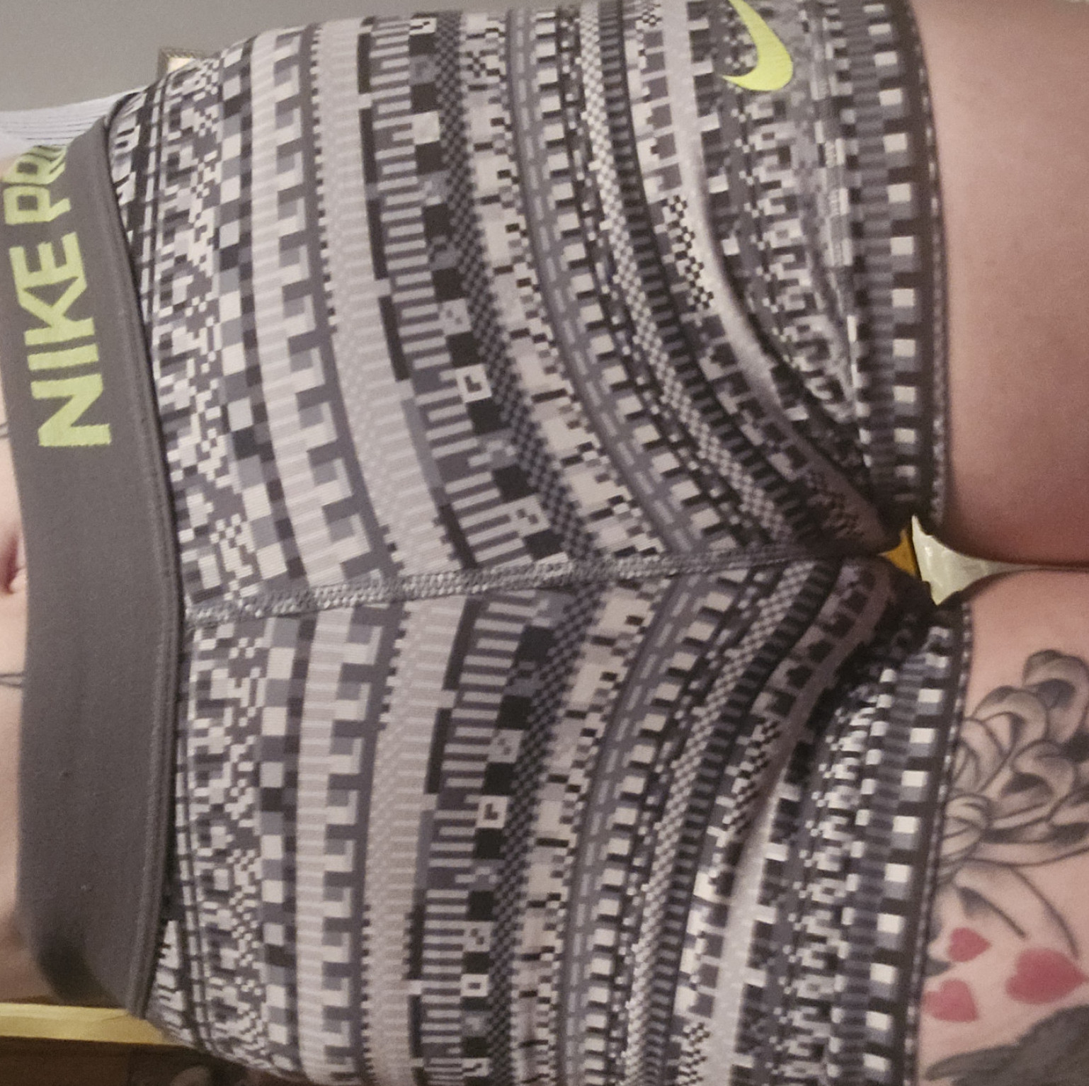 Worn Nike workout shorts W BONUS CONTENT