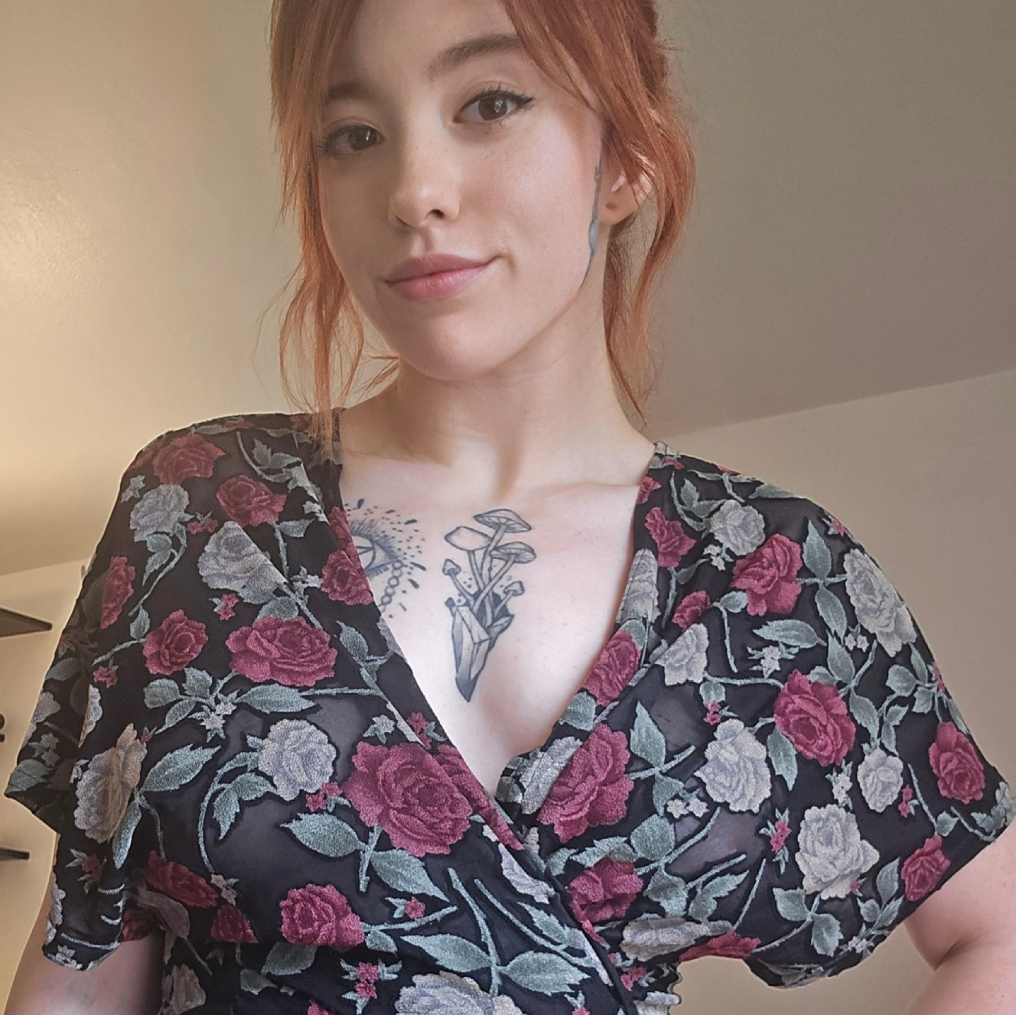 Floral Sheer Lingerie Robe WITH FREE BONUS CONTENT