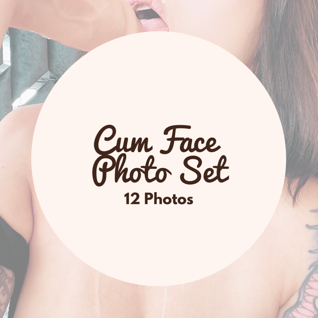 Cum Face Photo Set