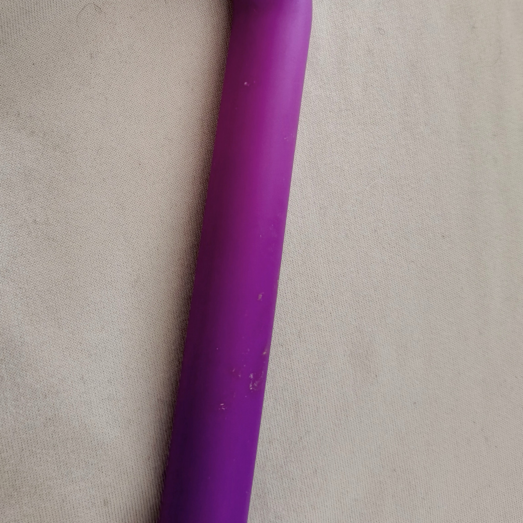 Purple Vibrator  Used Flooded and Dried Cum on the Outsid