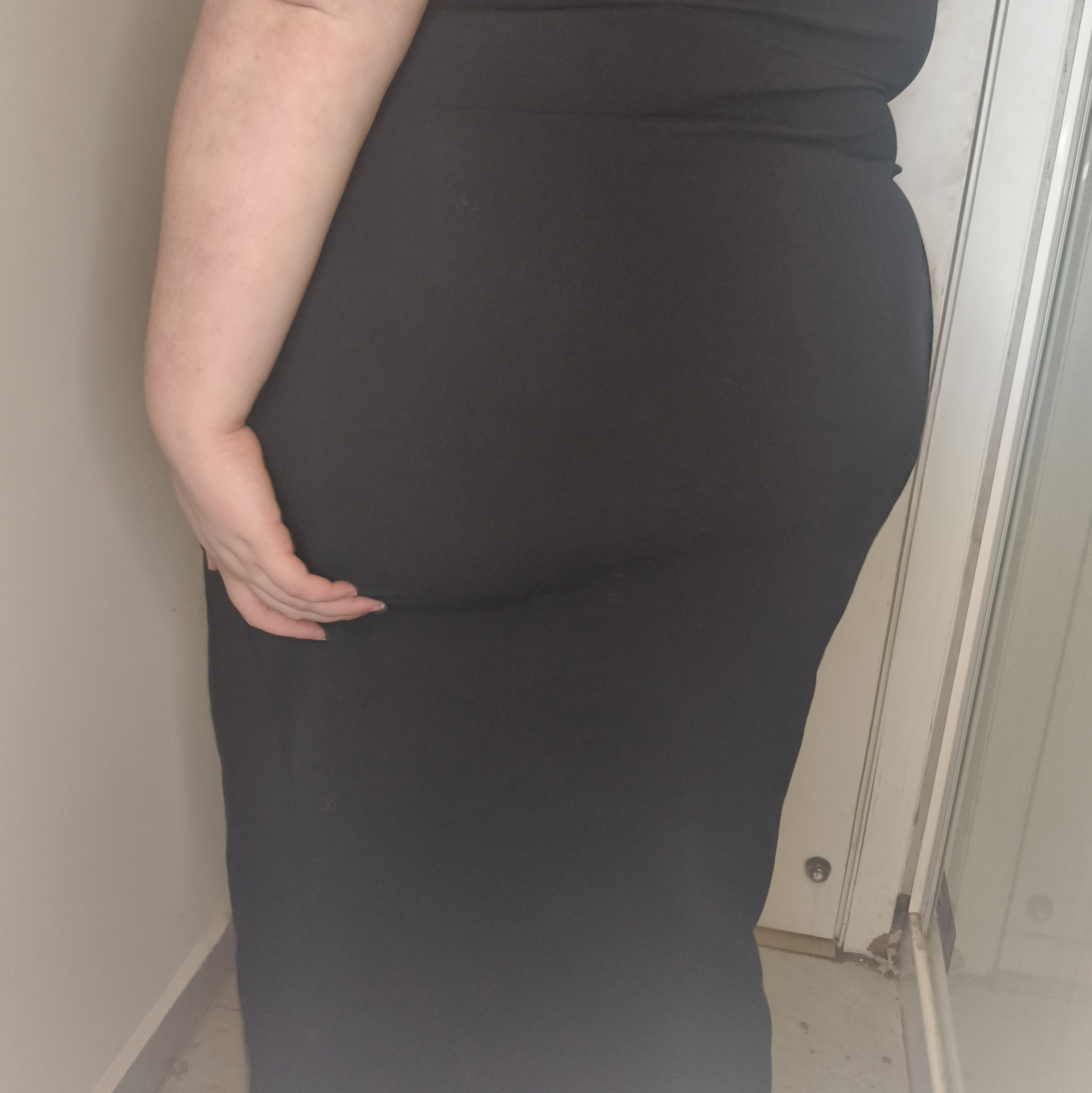 My Special Occasion Black Slit Dress  Filled with Memories