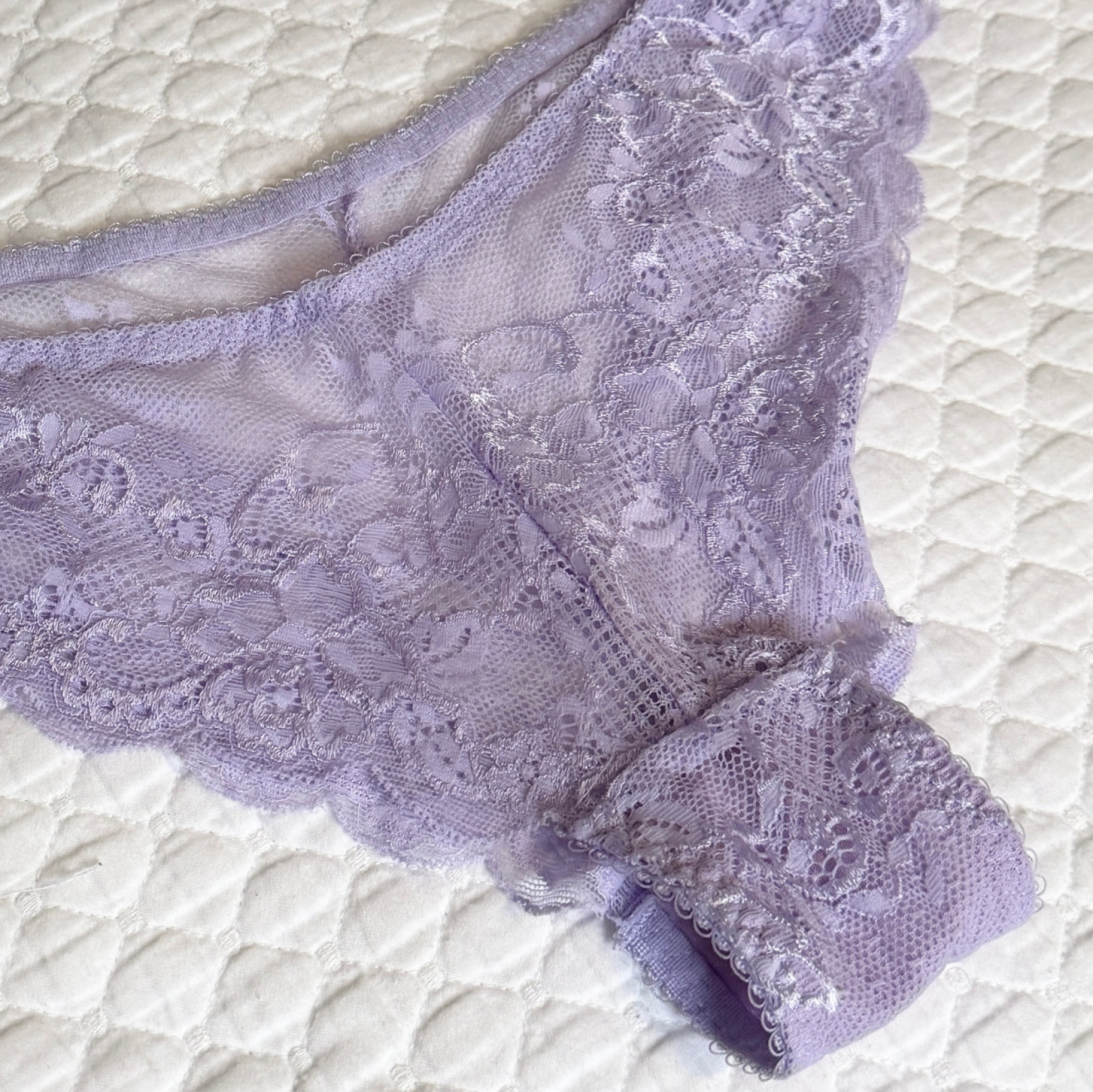 Worn Lacy Panties