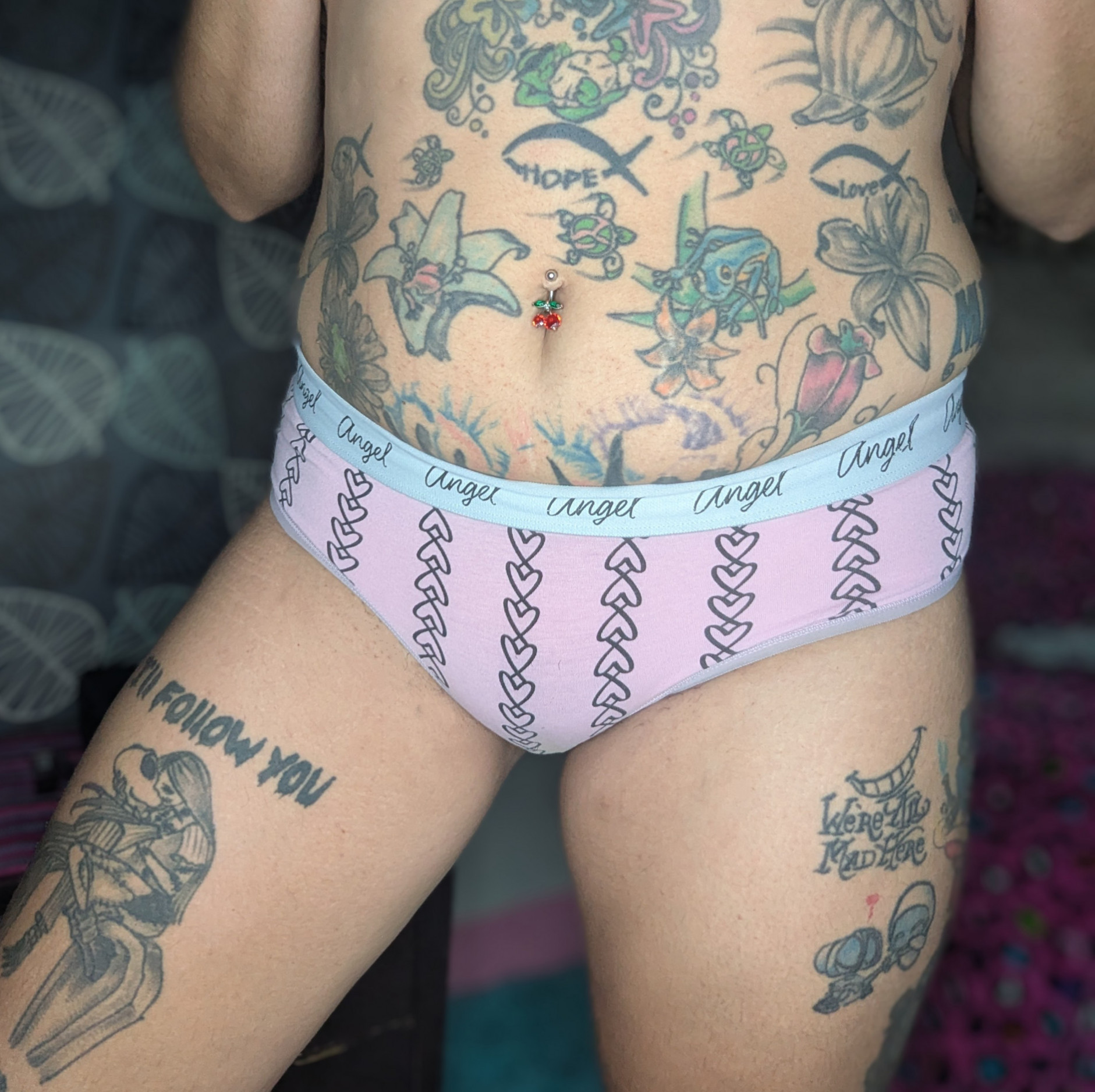 Pink with Hearts VS Panties