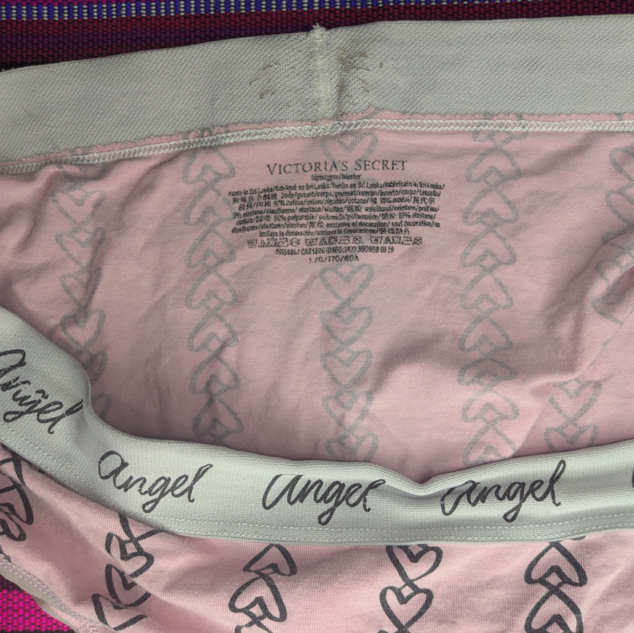 Pink with Hearts VS Panties
