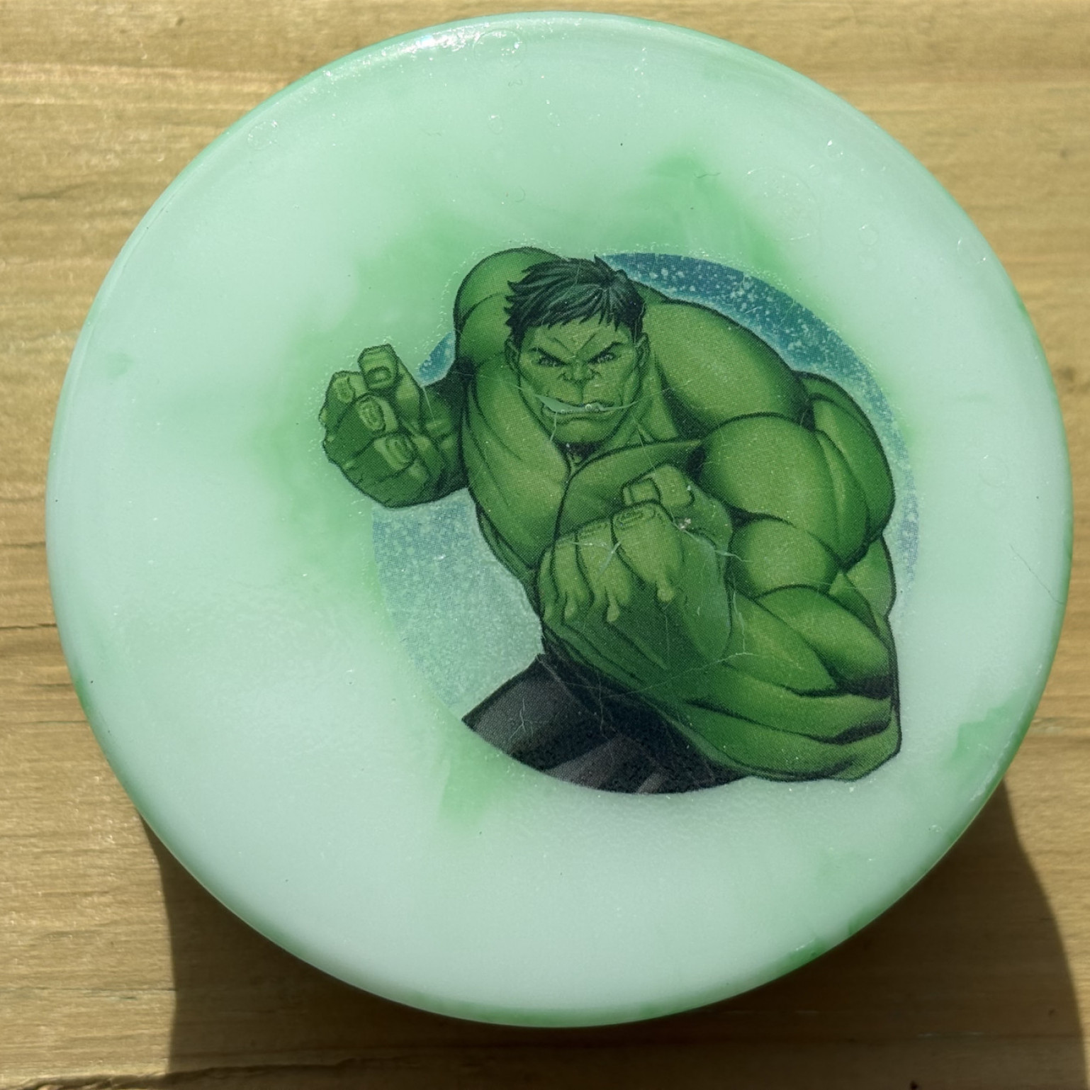 Handmade Hulk inspired herb grinder