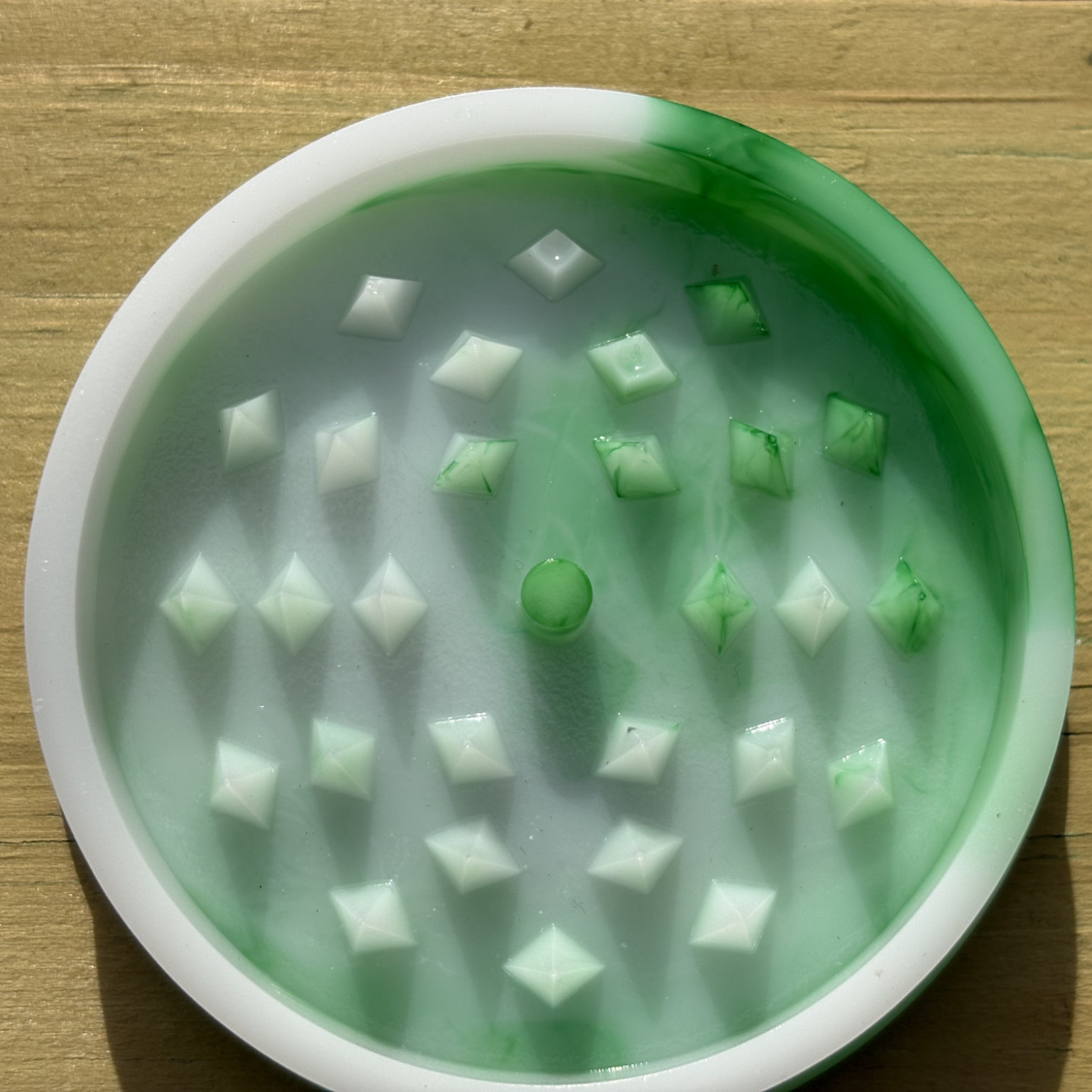 Handmade Hulk inspired herb grinder