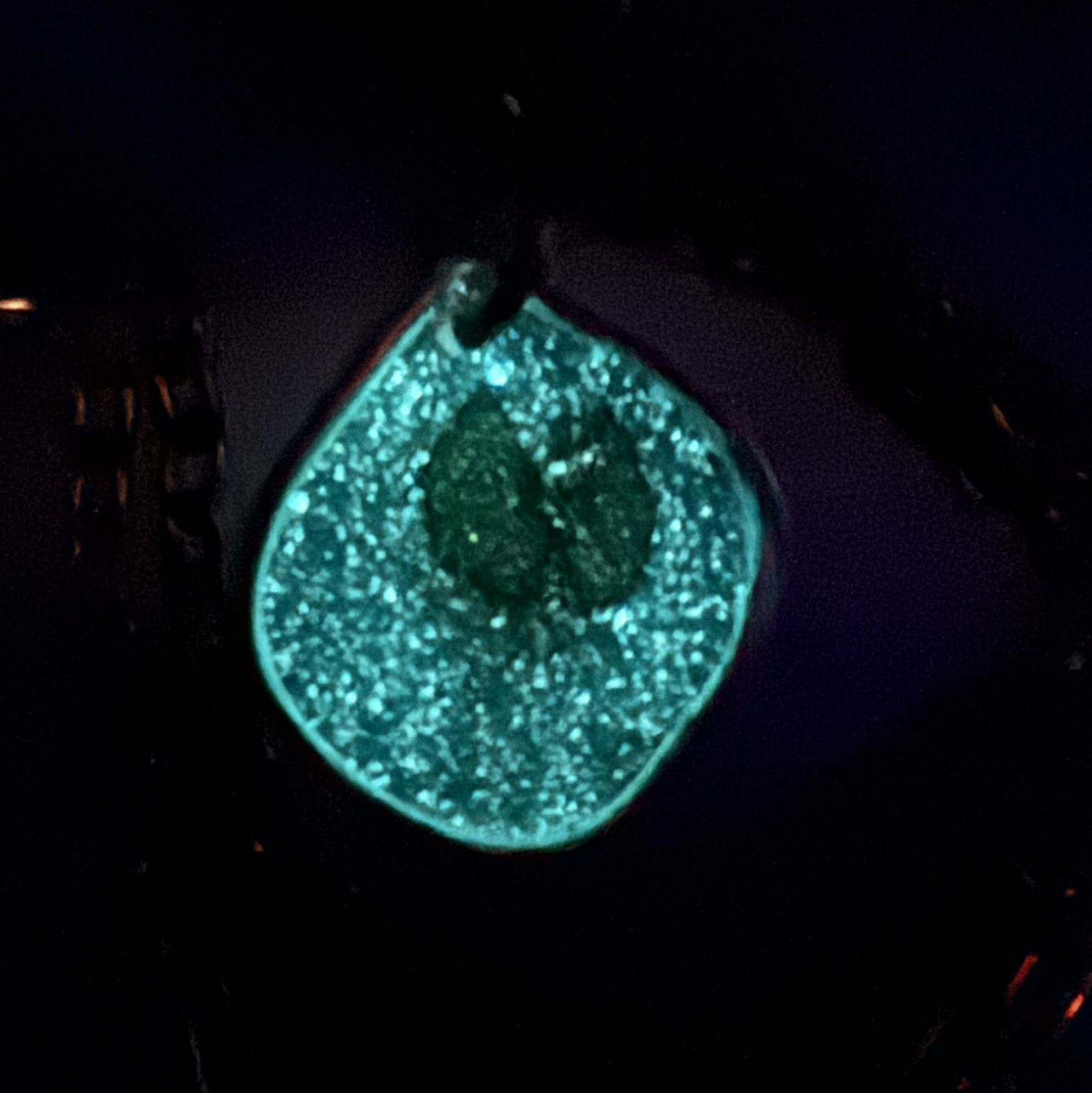 Handmade dinosaur necklace