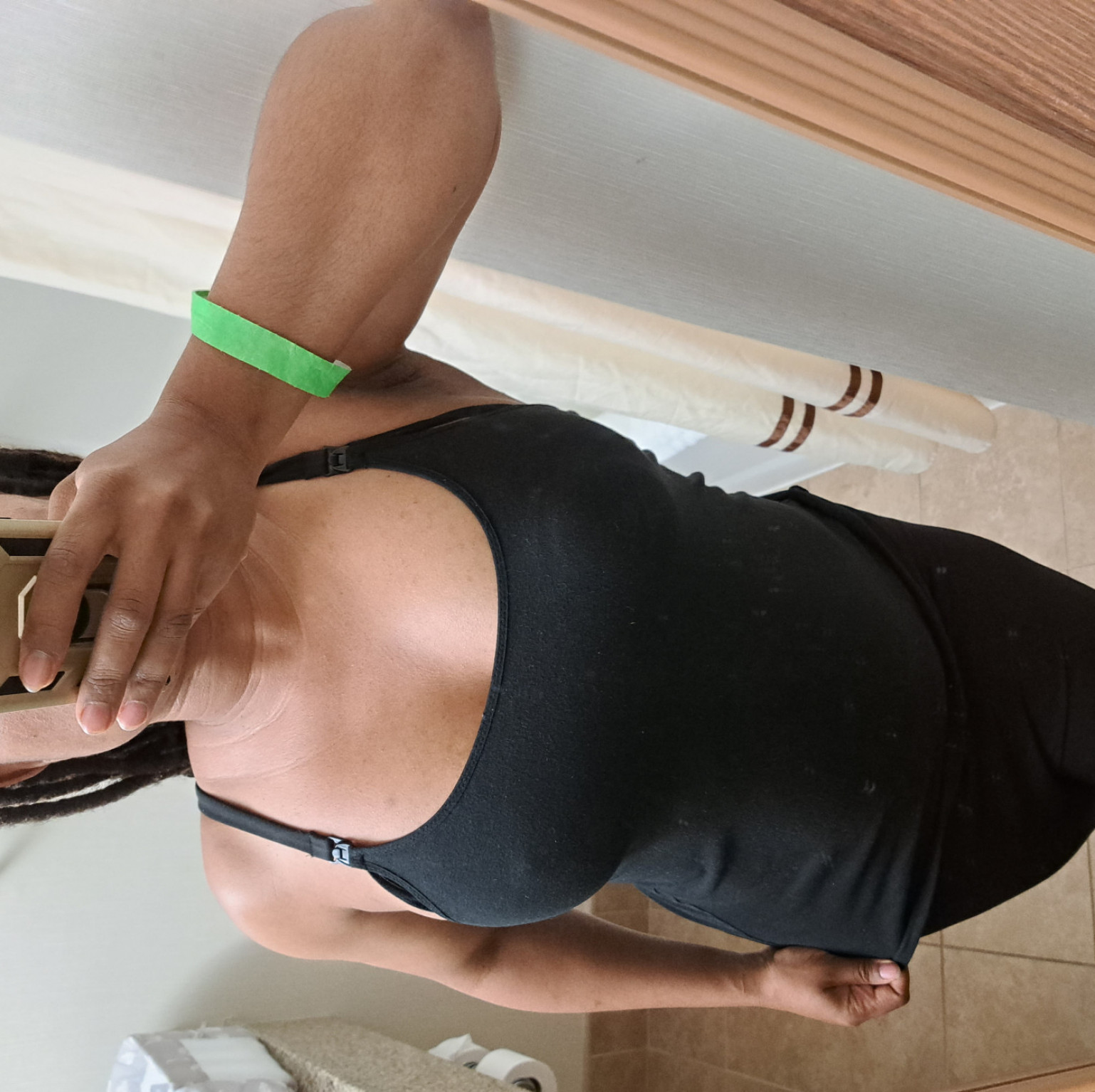 Black Nursing Cami