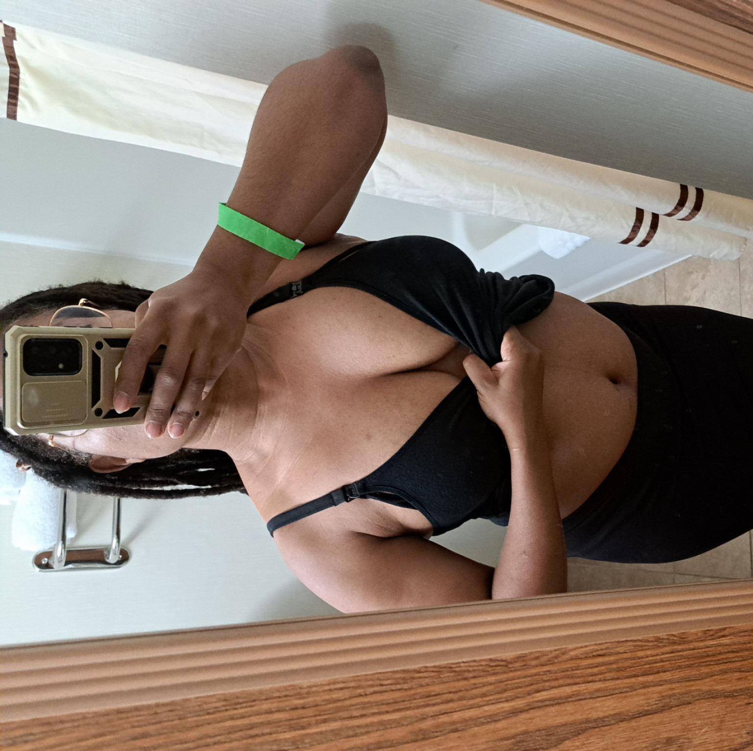 Black Nursing Cami