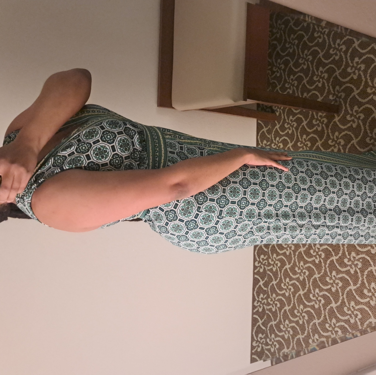 Green Max Azaria Dress