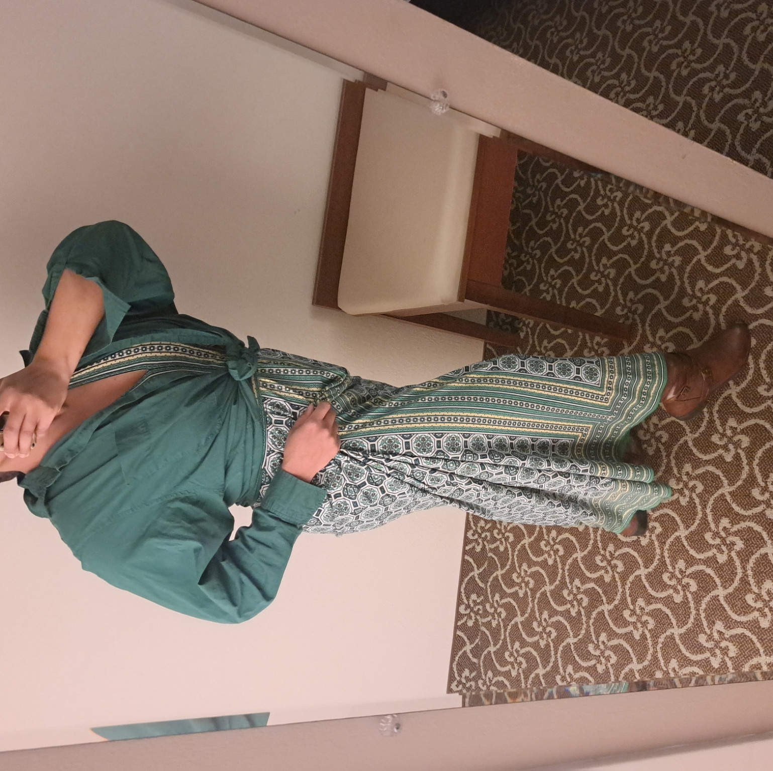 Green Max Azaria Dress