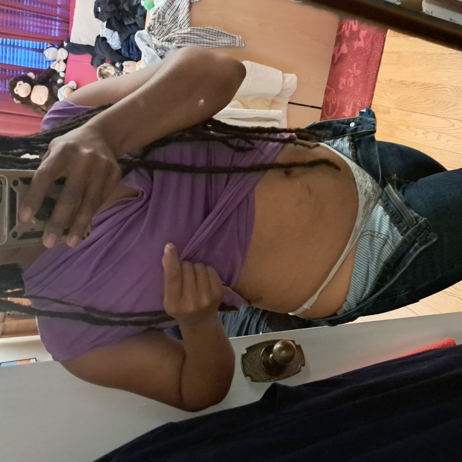 Lavender Sleeveless Top