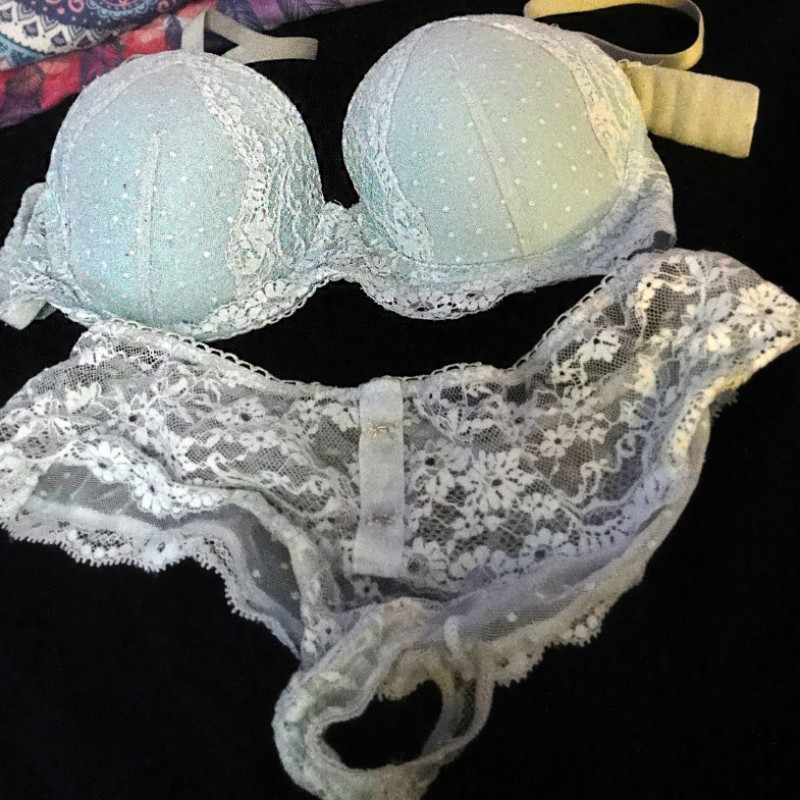 VS Bra and Panties from TGirlsXXX Shoot