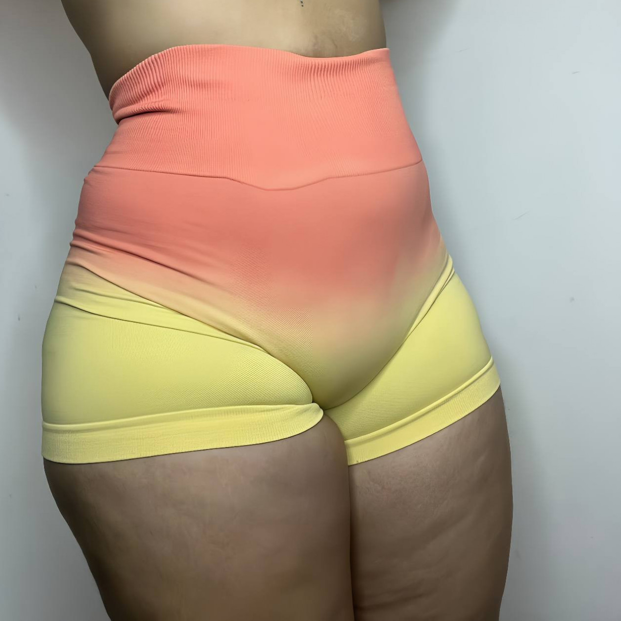 Sunset PeachYellow Shorts