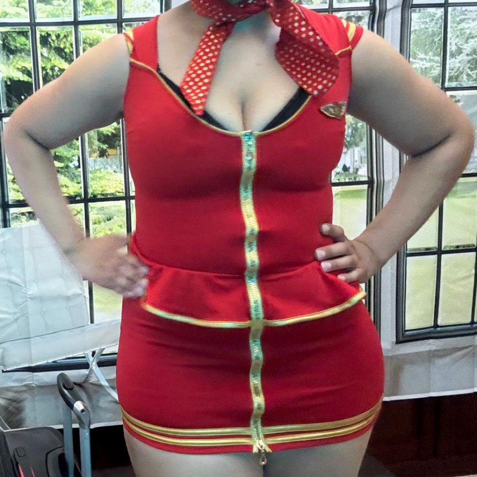 Sexy Air hostess outfit !