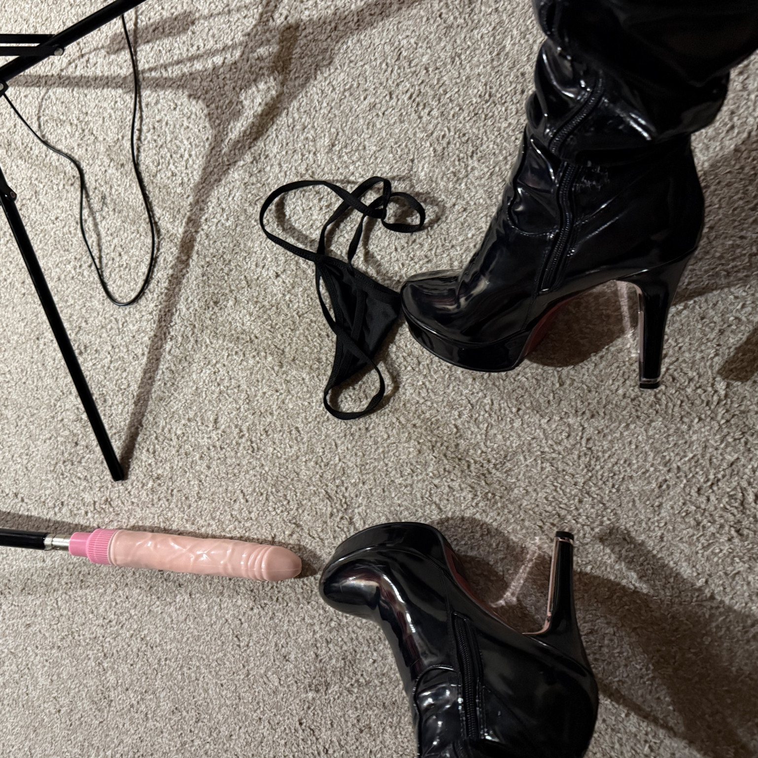 Boots and thongs!